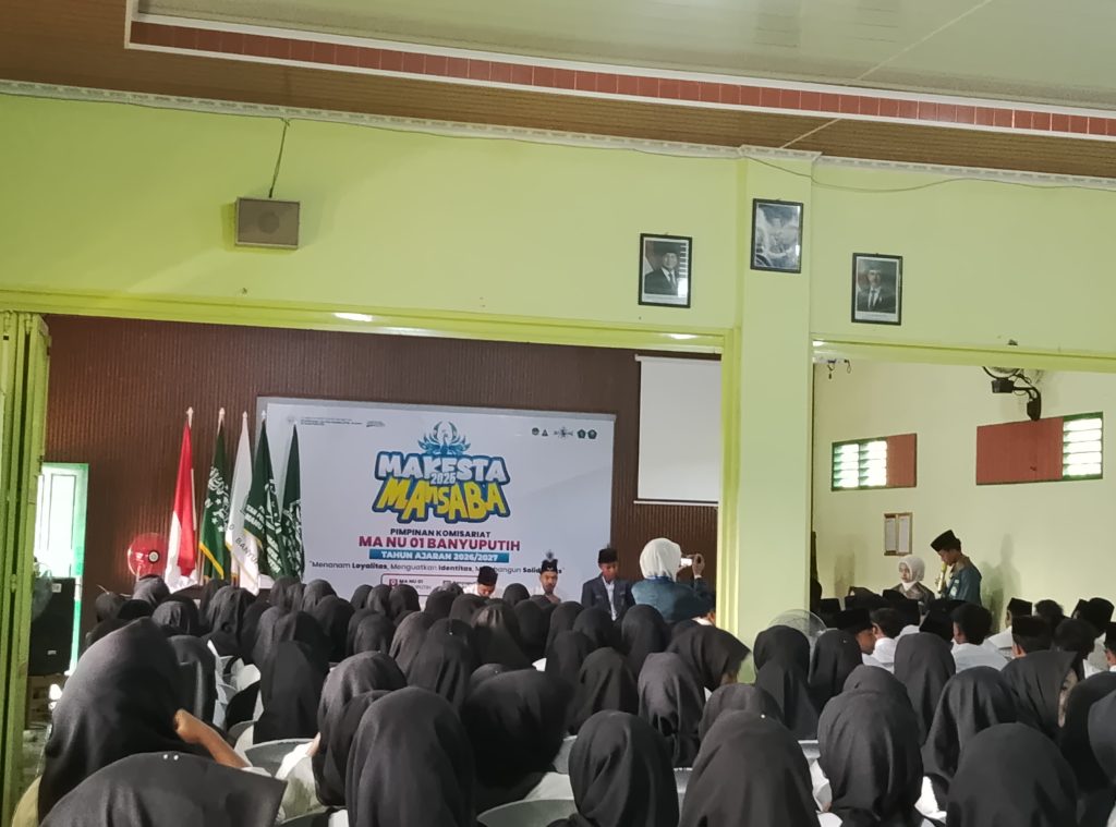 Lewat Makesta, 370 Murid Baru MA NU 01 Banyuputih Dibaiat Menjadi Pelajar NU