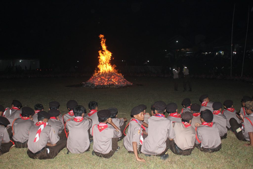 Pembina Upacara Ingatkan Makna Api Unggun, Bukan Ritual Melainkan Simbol Semangat